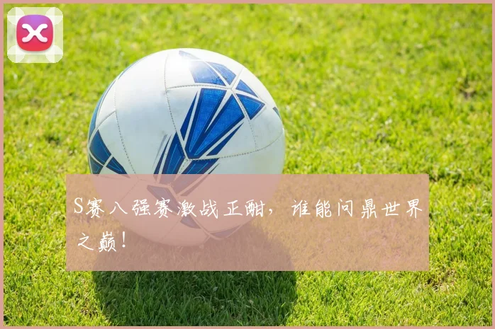 S赛八强赛激战正酣,谁能问鼎世界之巅!